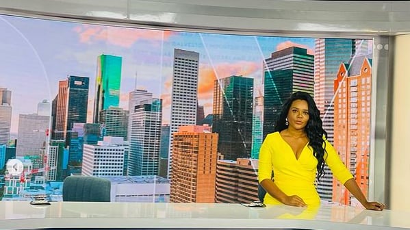 Hellen Quiñónez en Univisión