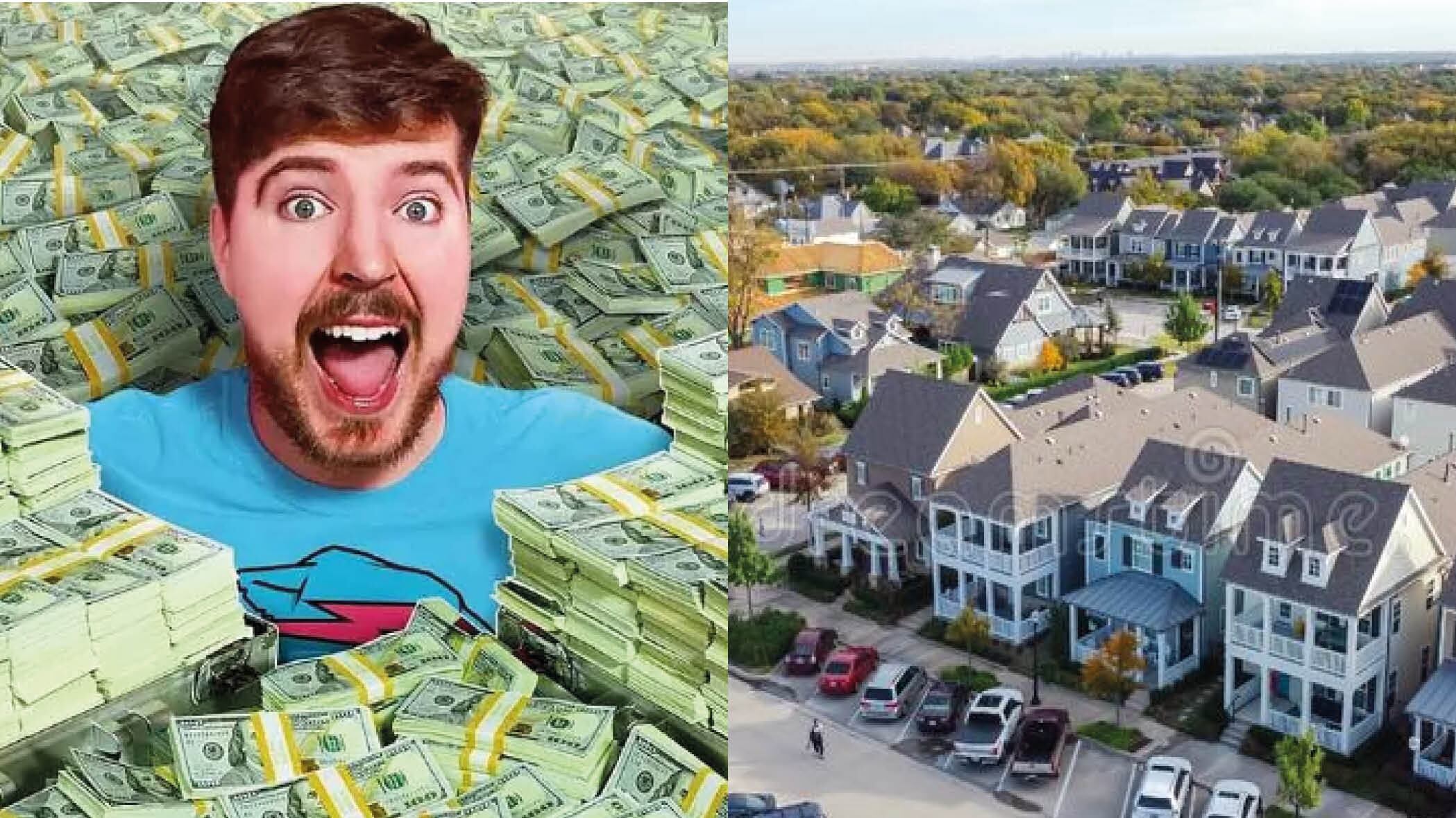 MrBeast compra un vecindario para su familia y amigos