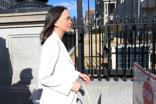 Concluye la reunión entre Trump y María Corina Machado en la Casa Blanca