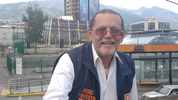 Candidato a Prefecto de Pichincha, Gonzalo Pérez