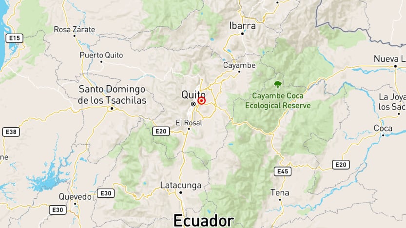 Sismo se registró en Quito al mediodía de este 28 de abril
