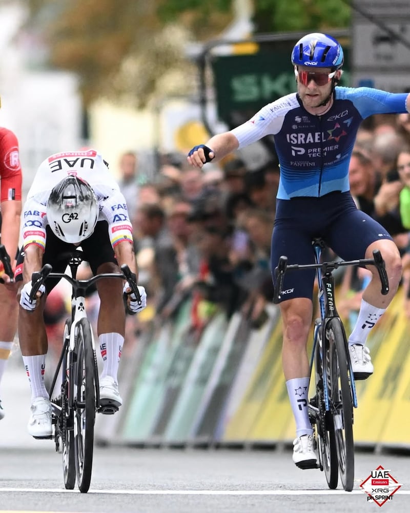 Jhonatan Narváez se corona en la Vuelta a Alemania.