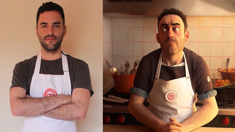 Santiago Barzallo de MasterChef Ecuador según la Inteligencia Artificial