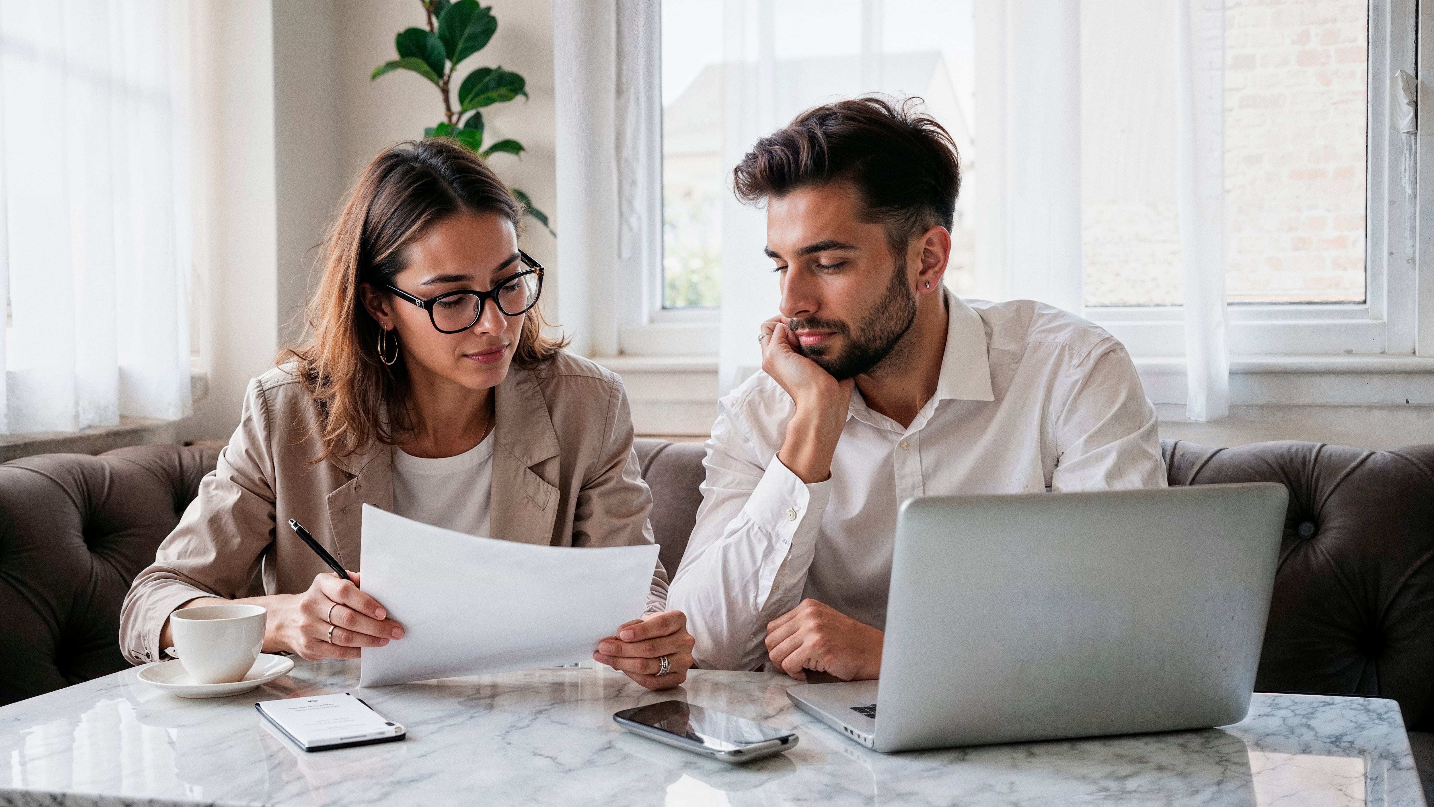 El dinero es una de las principales causas de conflicto en la vida en común, por lo que es importante hablar de ingresos, deudas, gastos y metas. Foto: Freepik.