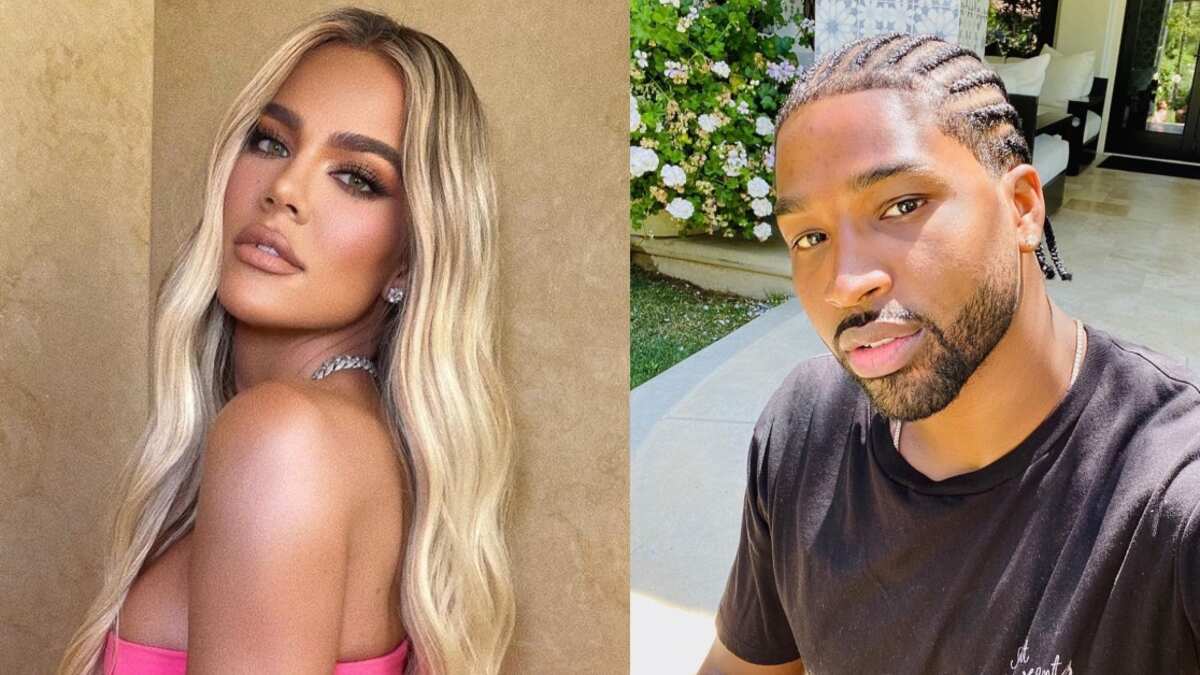 Khloé Kardashian y Tristan Thompson