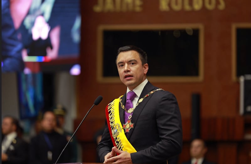 El presidente Daniel Noboa envió un nuevo proyecto para monetizar la contratación pública: ¿qué dice el documento?
