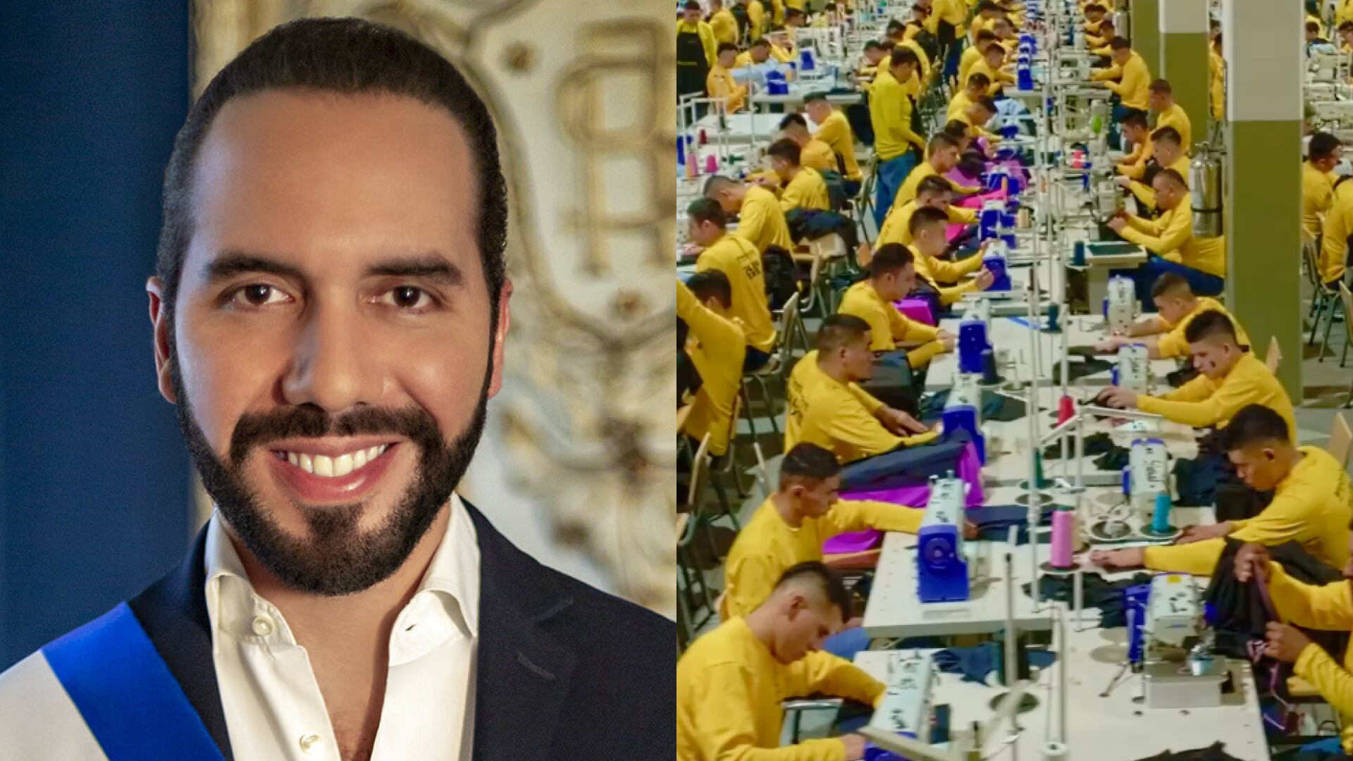 Nayib Bukele pone a trabajar a los presos para pagar su deuda con la sociedad