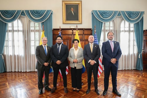 Jospeh M. Humire, subsecretario de Guerra de EE.UU. llegó a Ecuador para fortalecer cooperación en seguridad