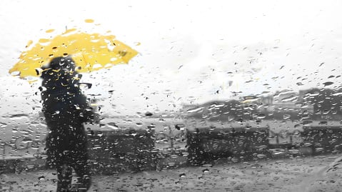 Fuerte lluvia en Quito