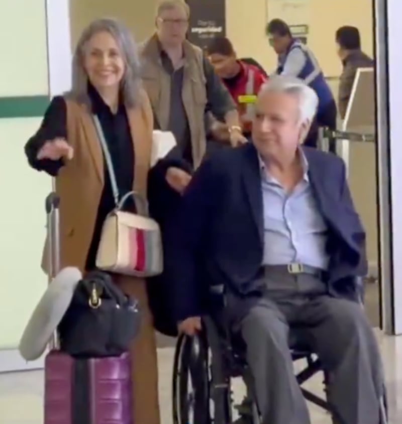Lenín Moreno está en Ecuador.