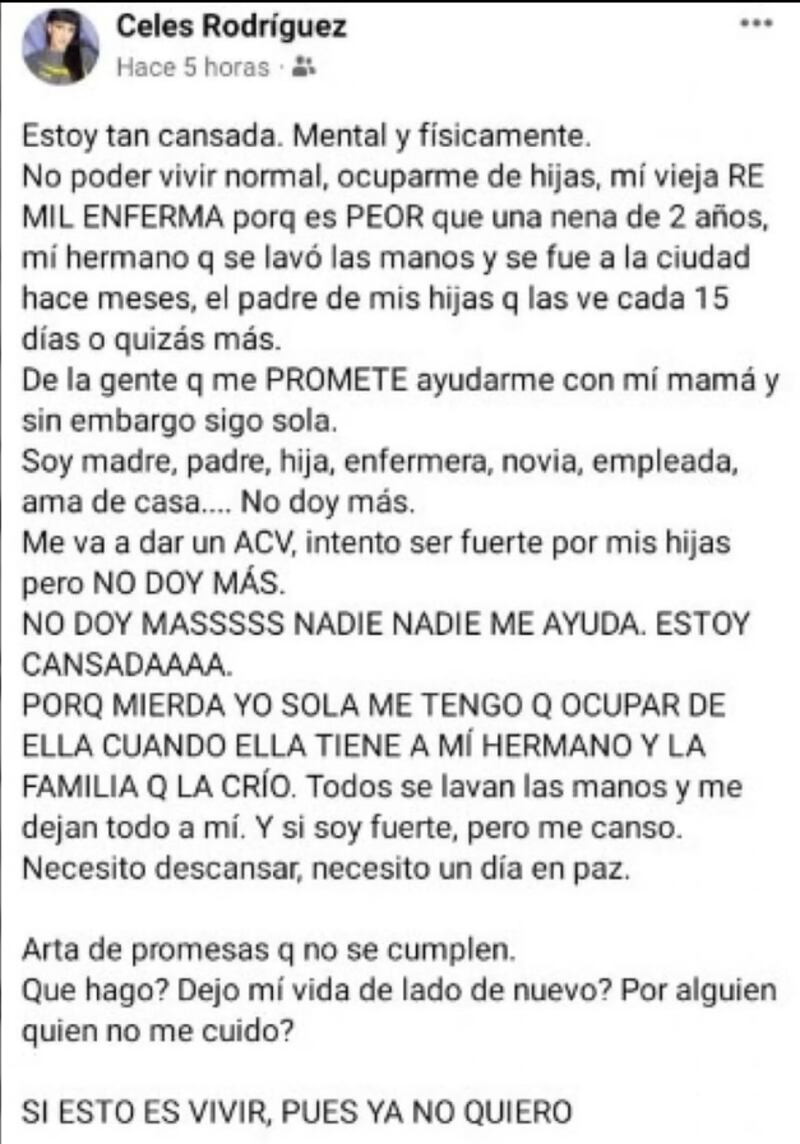 Joven asesinó a su madre en Córdova