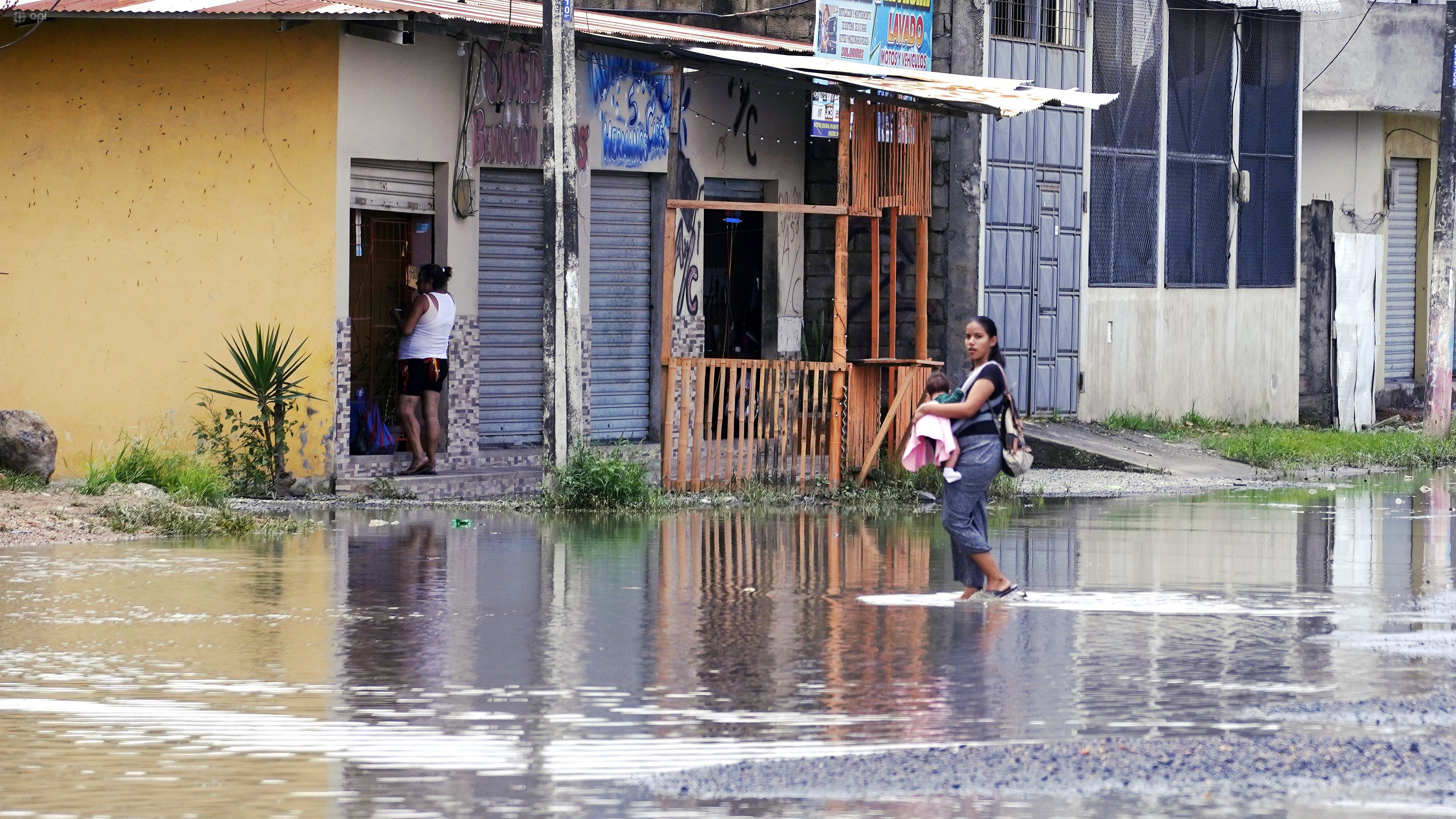 Lluvias en Ecuador
