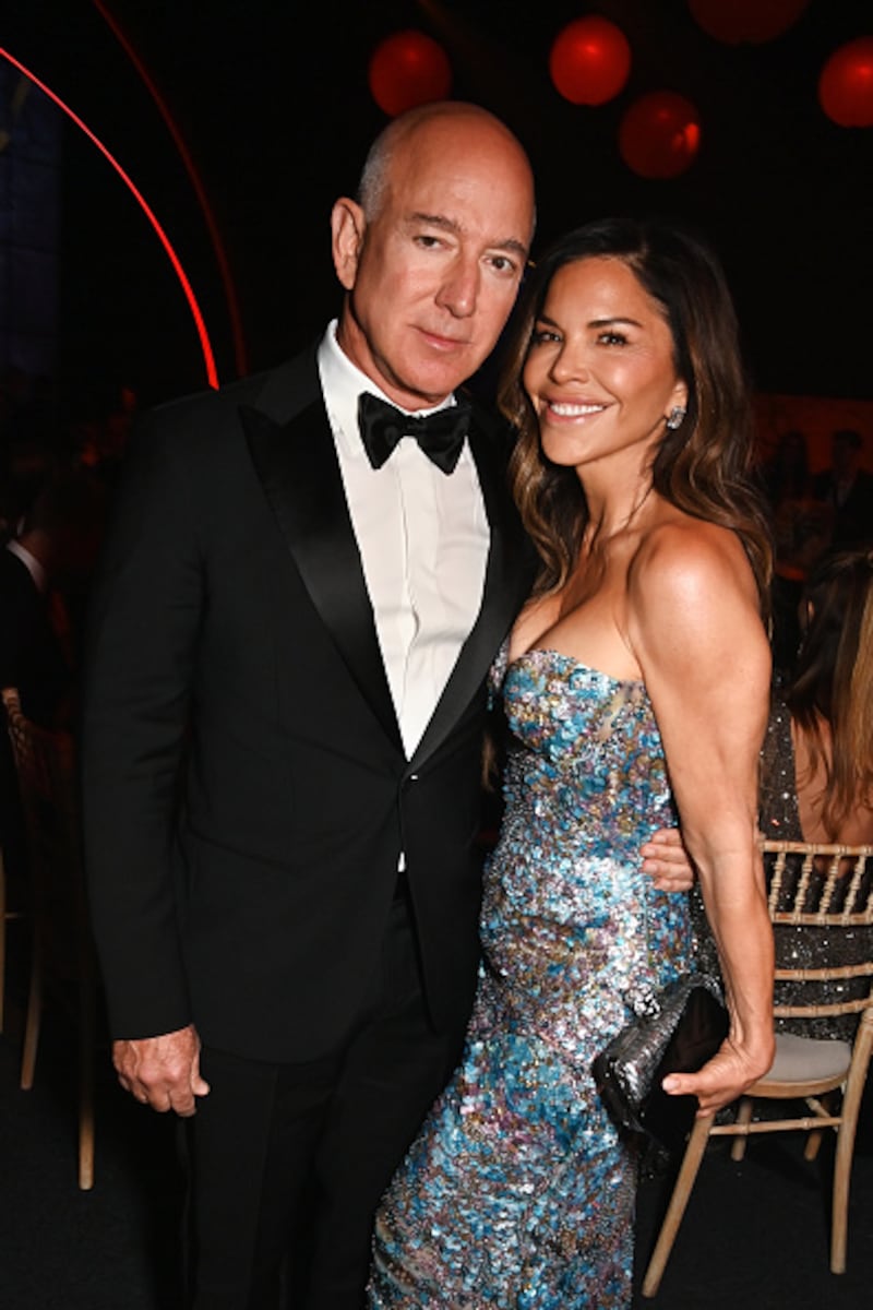Jeff Bezos y Lauren Sánchez