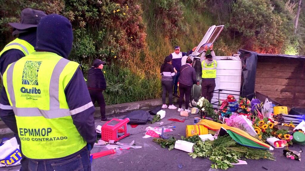 Accidente de tránsito en la Simón Bolívar