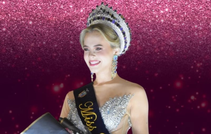 Gisselle Rosales, de 21 años y representante de Machala, se coronó Miss Ecuador 2025