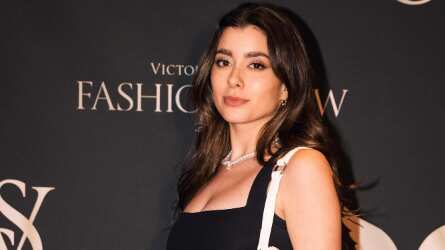 El despampanante look de Luciana Guschmer para el Victoria's Secret Fashion Show