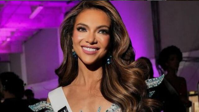 Mara Topic, Miss Universo Ecuador, con su traje de gala en la preliminar del Miss Universo 2024