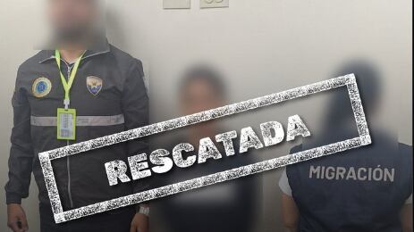 Adolescente panameña rescatada