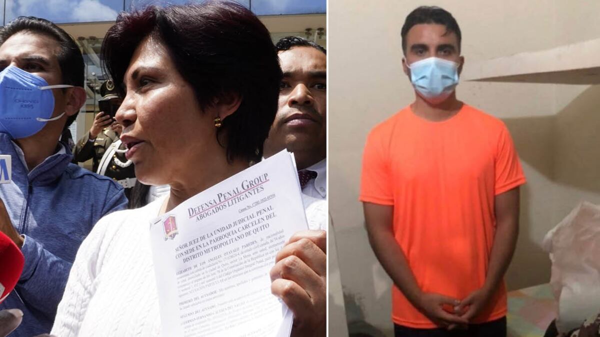 Elizabeth Otavalo presenta acusación particular contra Cáceres