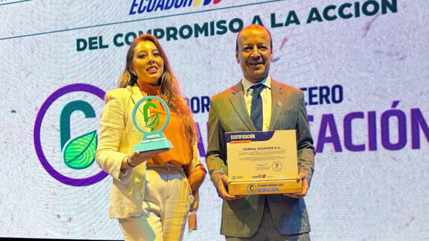 Yanbal es reconocida en la cuarta edición del programa Ecuador Carbono Cero