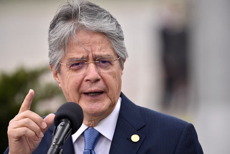 Presidente Guillermo Lasso quiere defender la democracia