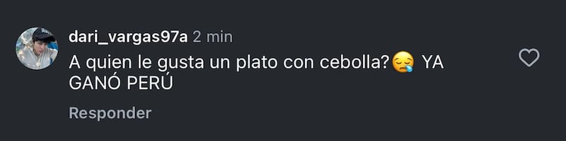 Reacciones de los peruanos al bolón de verde y encebollado.