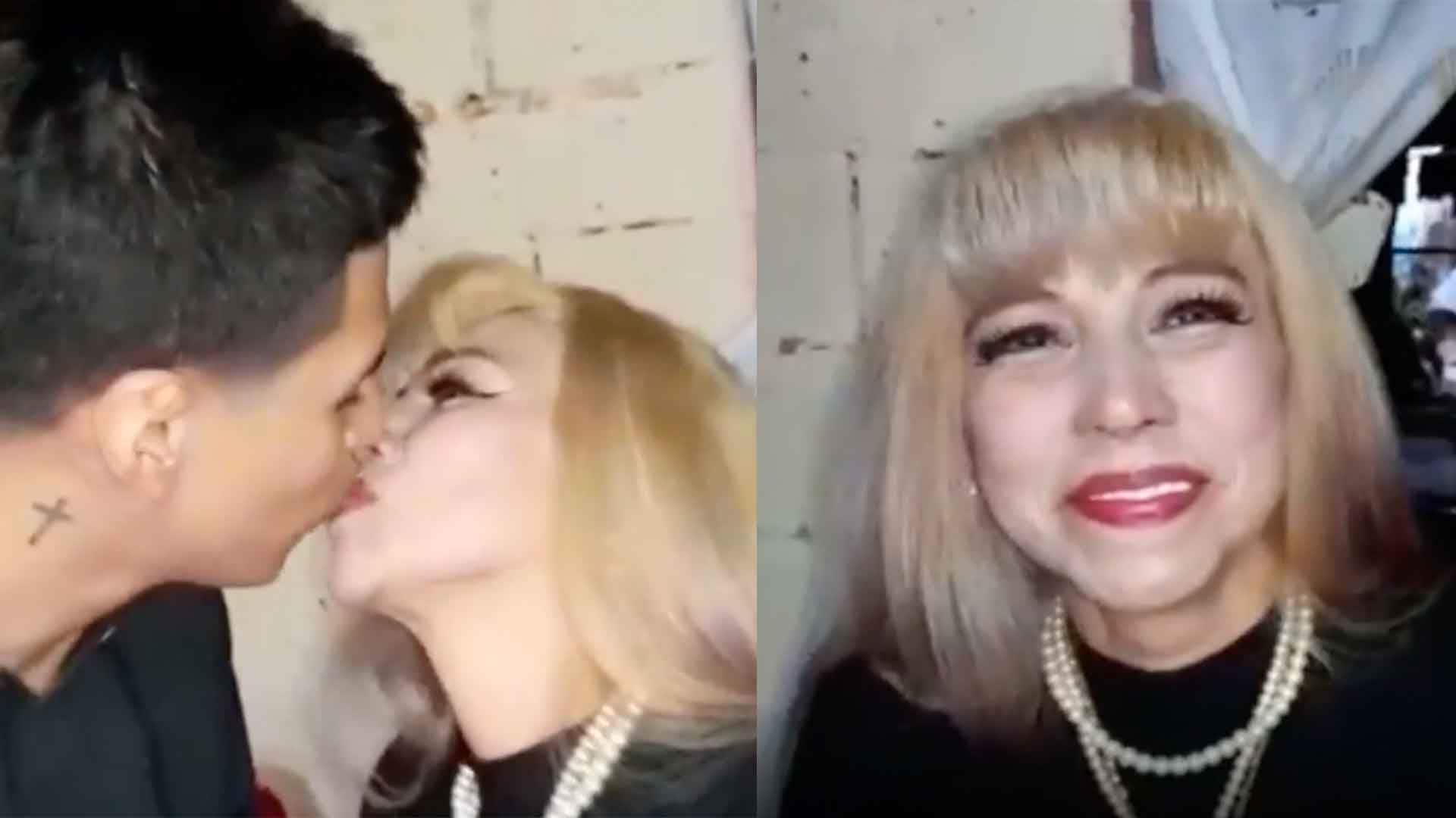 "Estrellita Solitaria" junto a su novio de 19 años.