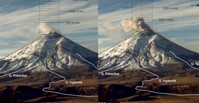 Cotopaxi 23 de diciembre