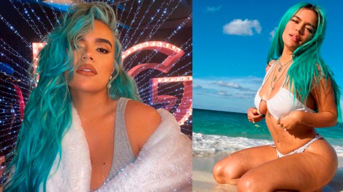 Karol G muestra sus celulitis y curvas con orgullo