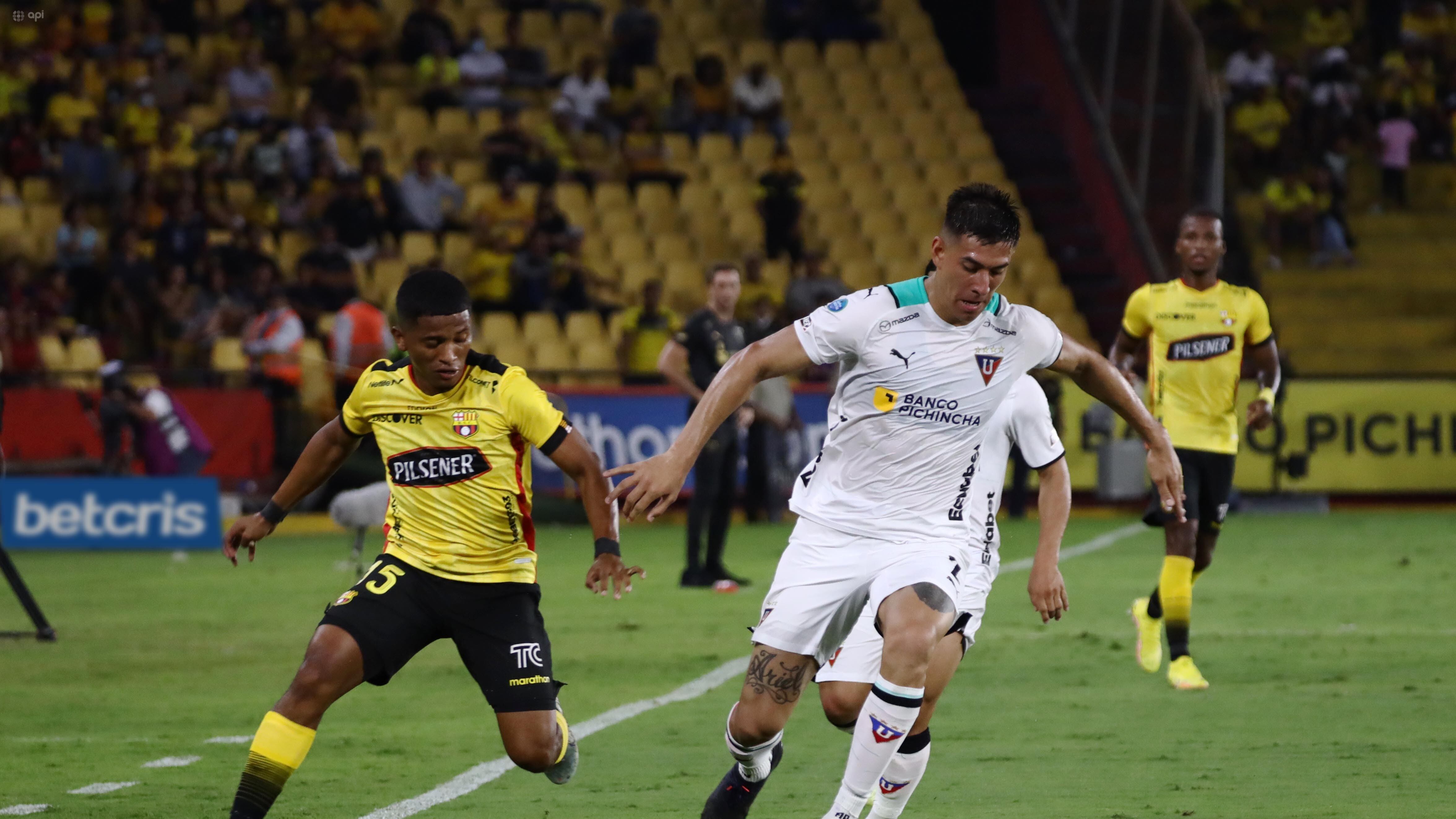 El partido se disputó en el Monumental de Guayaquil