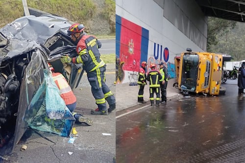 Dos personas fallecidas dejaron accidentes de tránsito en Quito este 17 de marzo