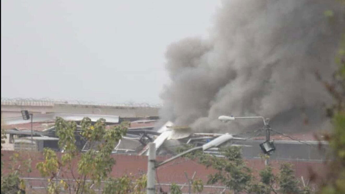 Explotó dron en el techo de La Roca