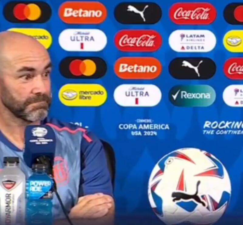 Rueda de prensa de Félix Sánchez
