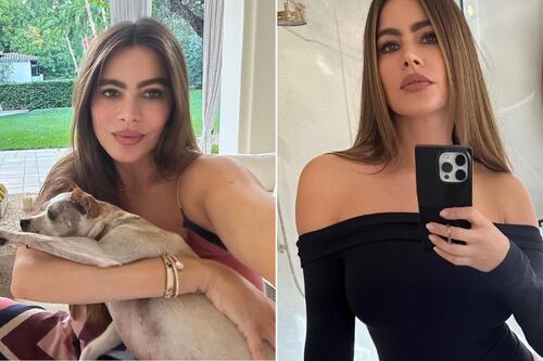 Sofía Vergara impacta a las redes tras revelar sus últimas fotos: ¿Por qué se ven aterradores rostros detrás de ella?