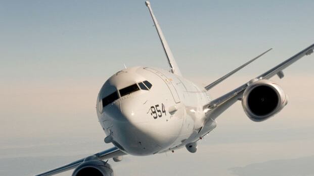 Avión militar P-8 Poseidon