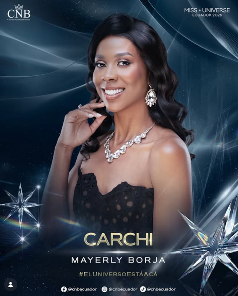 Srta. Carchi - Mayerly Borja