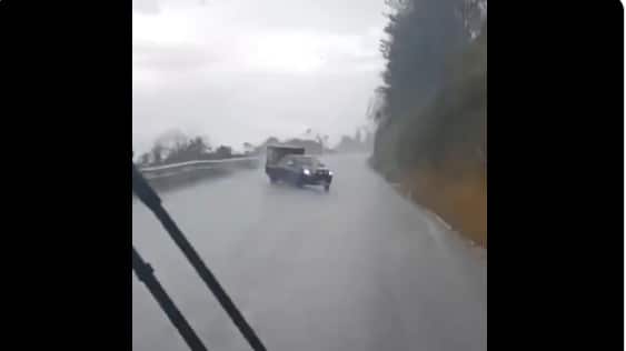 Accidente en la vía Guaranda- Ambato