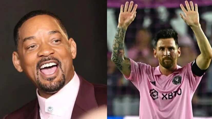 Will Smith y Lionel Messi