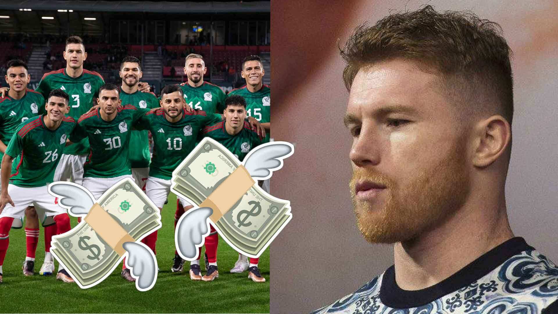 Canelo Álvarez perdió miles de dólares tras apostar a la selección mexicana.