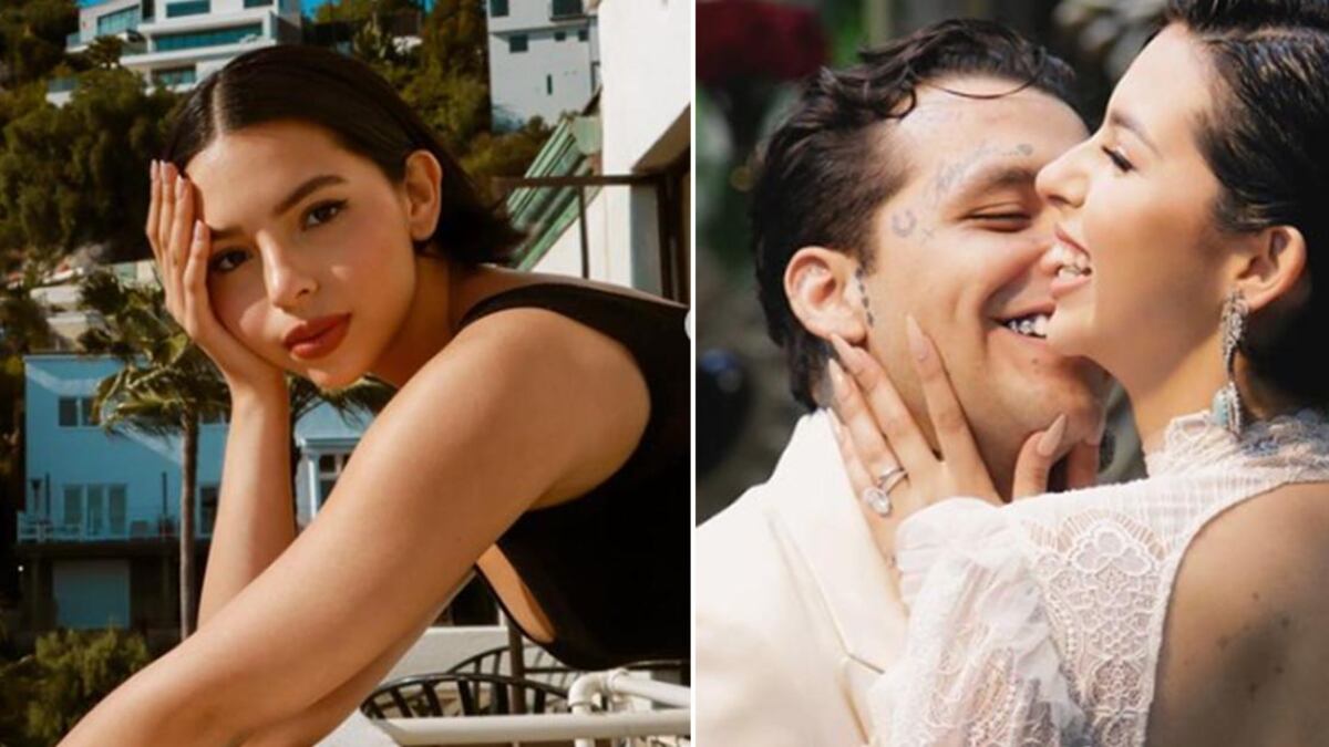 Ángela Aguilar y Nodal estampa