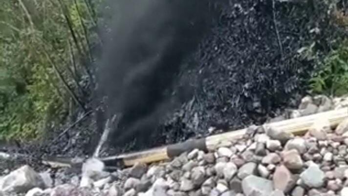 Derrame de petróleo en Piedra Fina