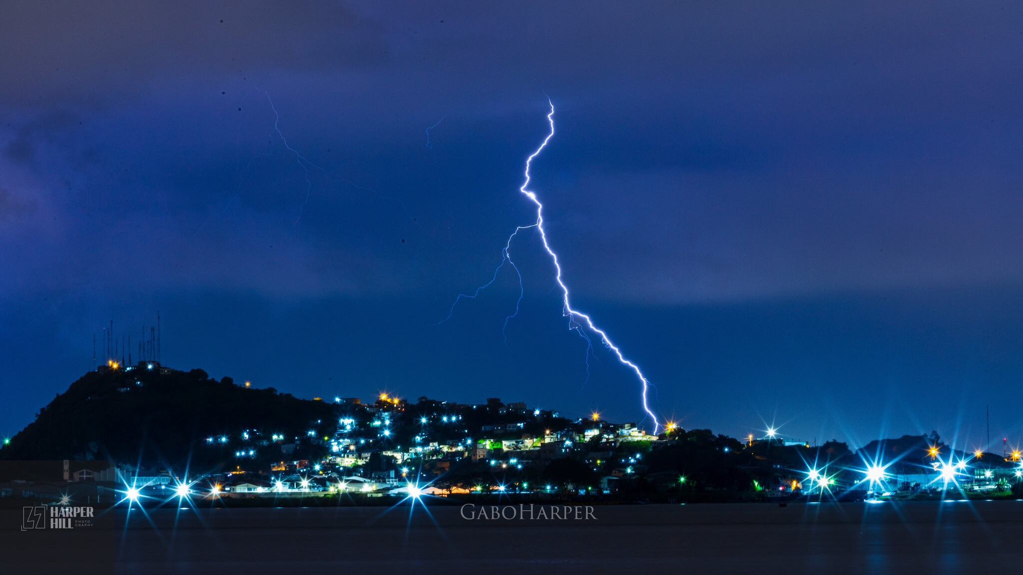 Tormenta eléctrica en Guayaquil