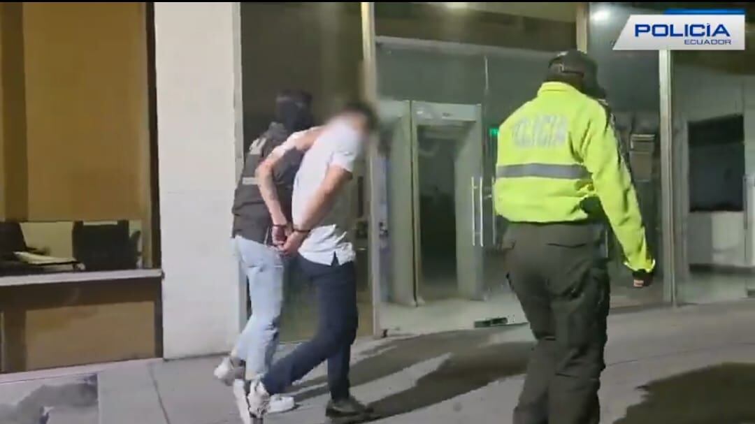 (Captura de Pantalla) Detención de Mario R. acusado de violencia sexual contra una menor