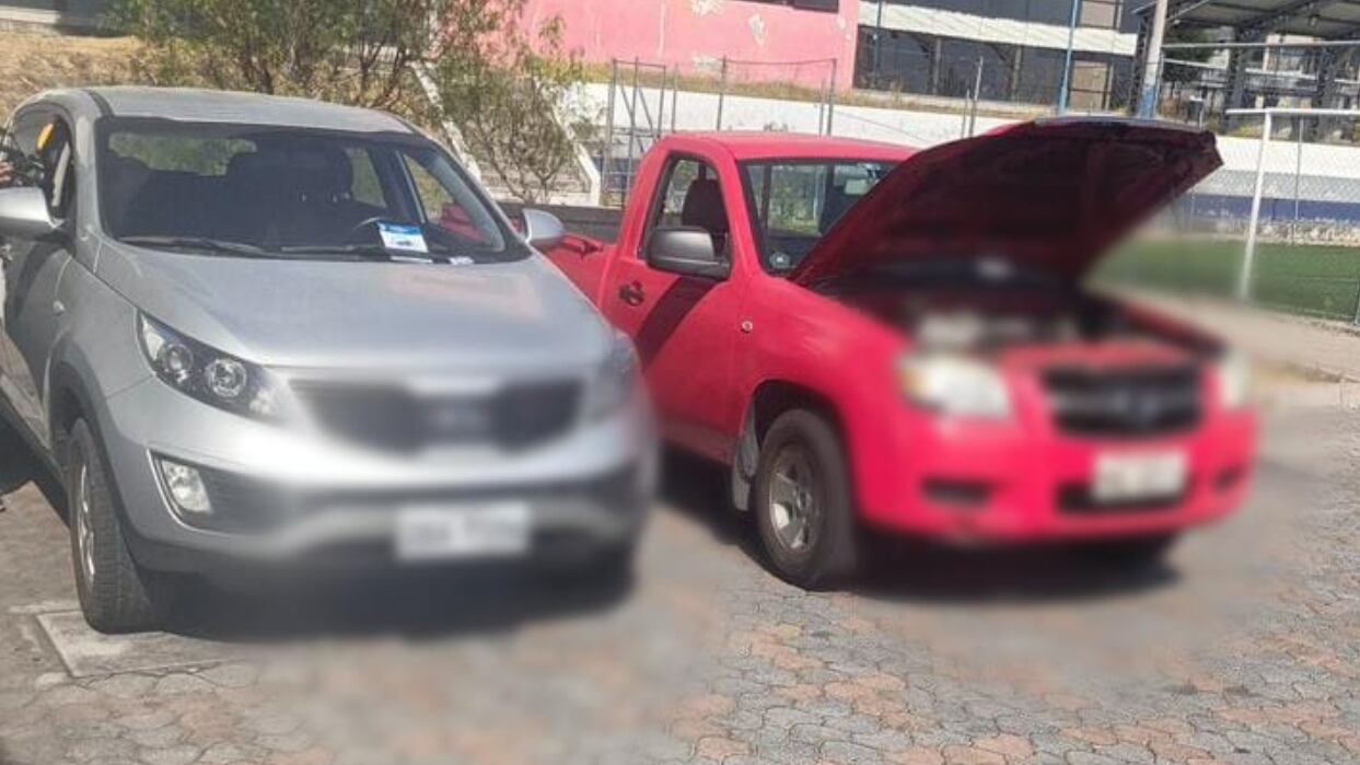 Así fue cómo recuperaron vehículo en una mecánica del norte de Quito