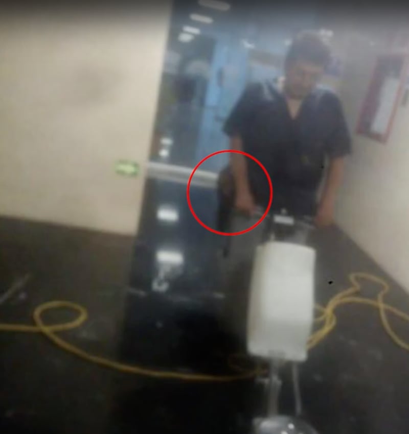 Asambleísta revela video del fantasma en el Palacio Legislativo