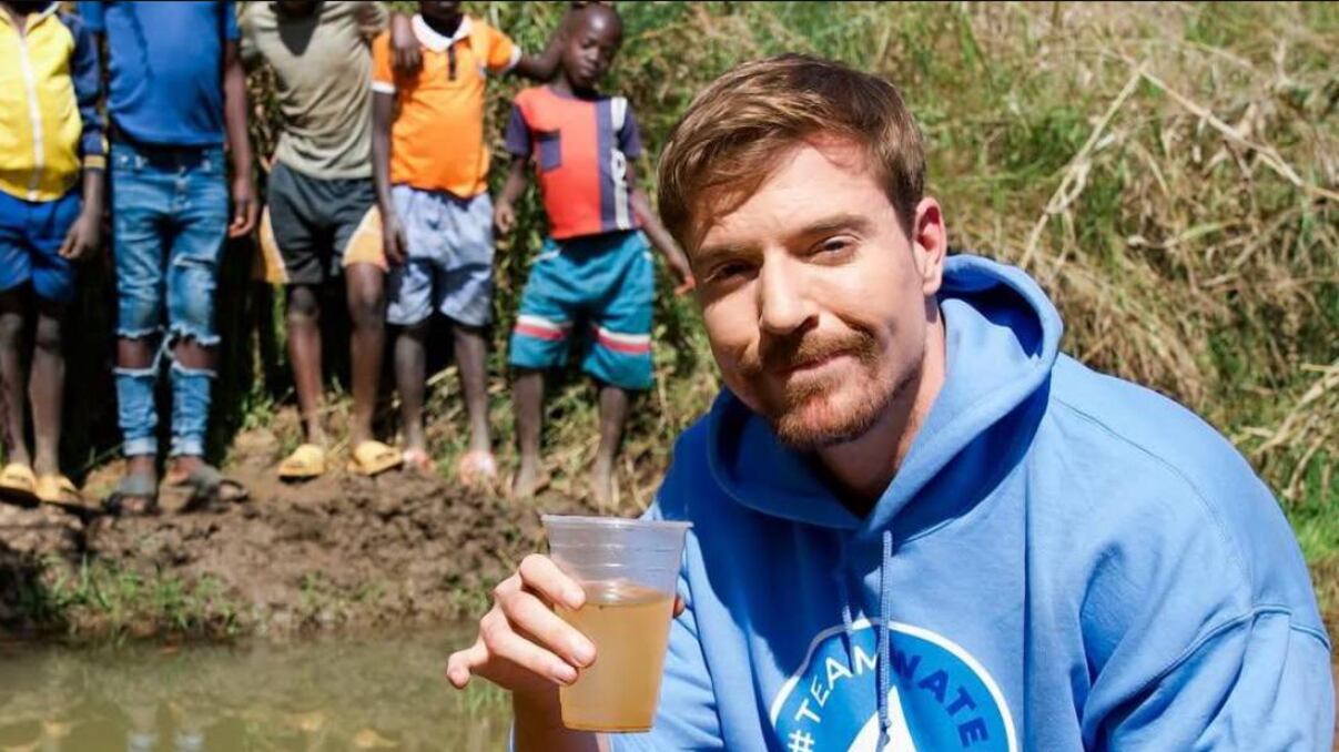 Equipo de MrBeast en Ecuador