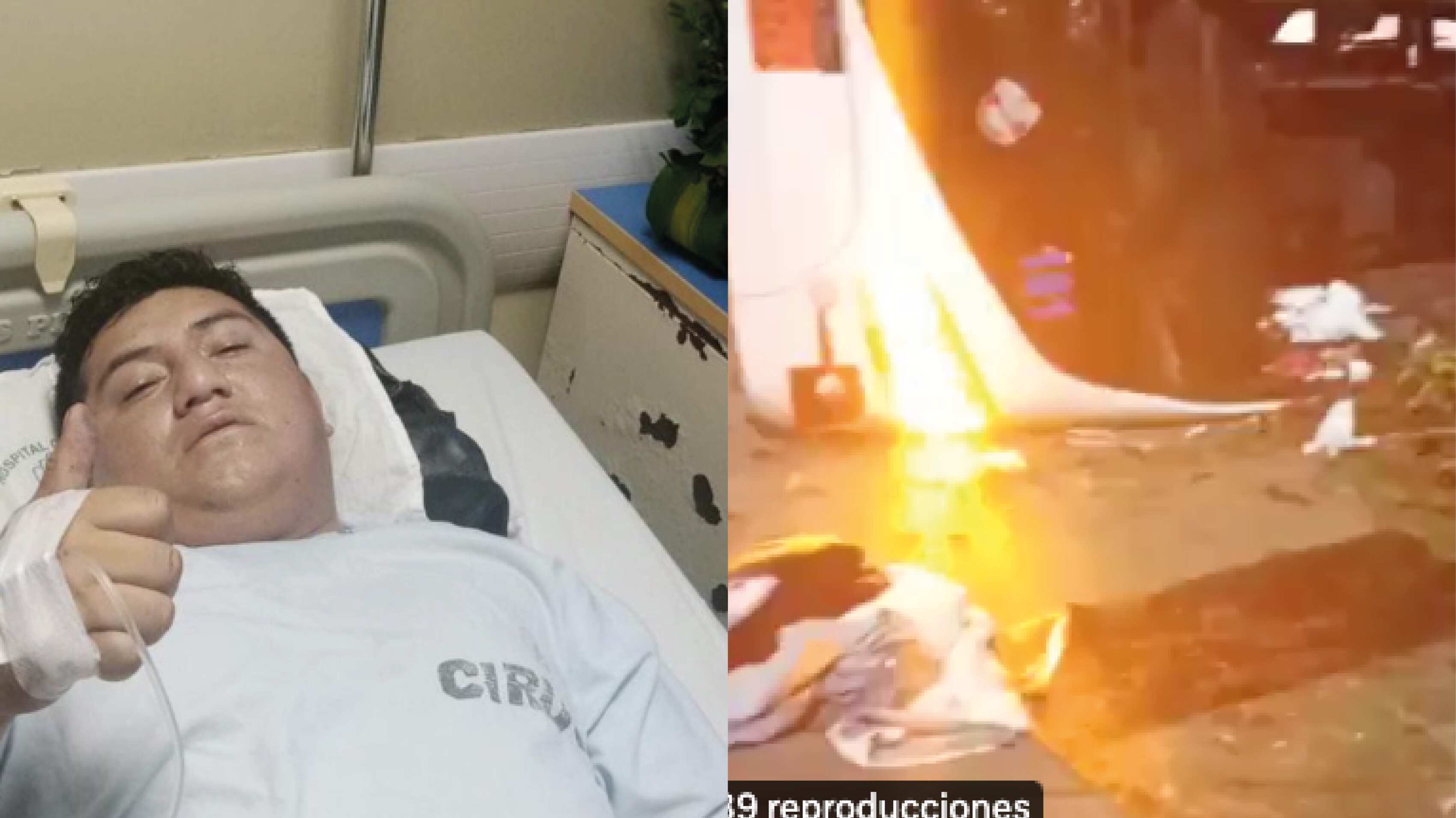 Sin una mano un policía salvó a una niña de 9 años