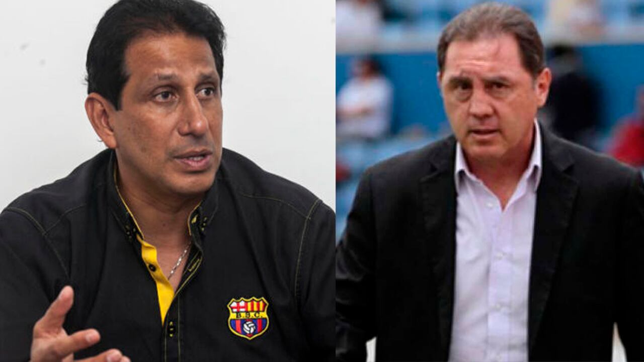 José Francisco Cevallos y Álex Aguinaga