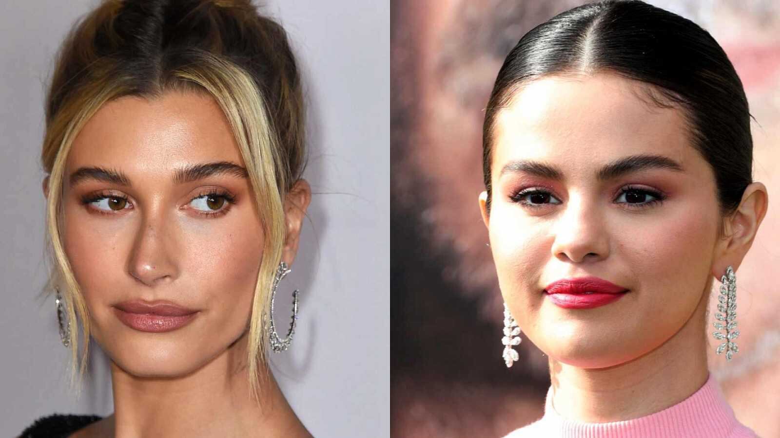 Selena Gomez y Hailey Bieber.