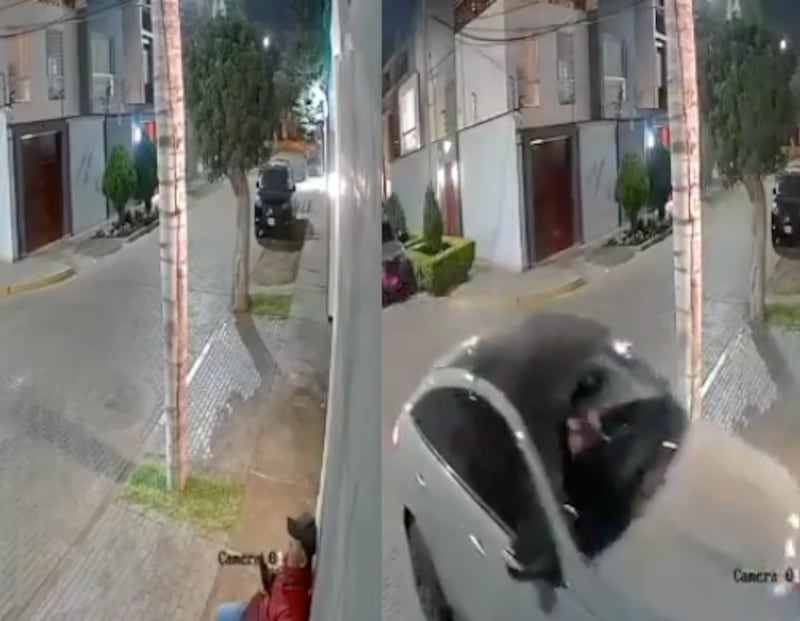 Vigilante atropellado en Trujillo